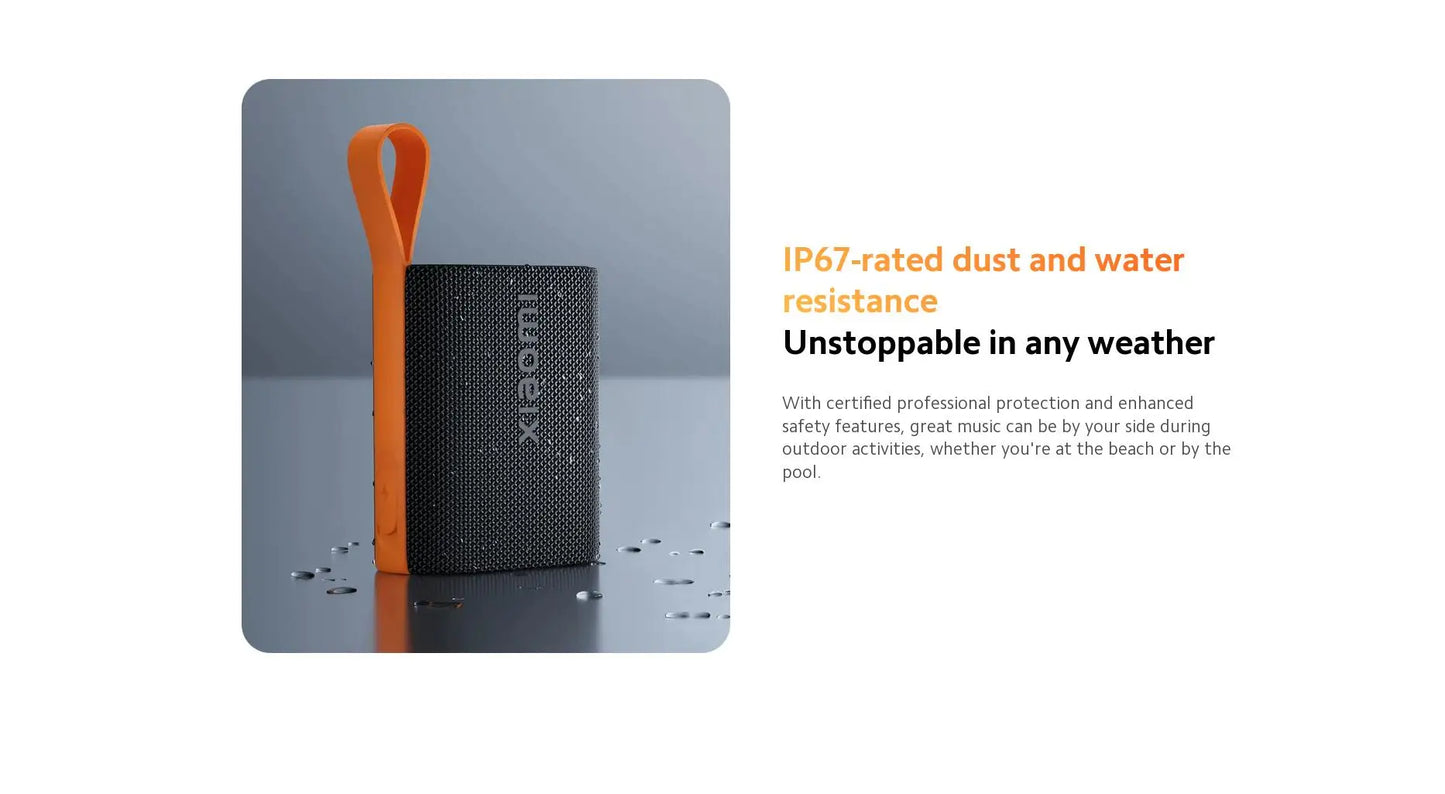 NEW Xiaomi Sound Pocket IP67 Bluetooth 5.4 Portable Speaker TWS Stereo Combo 1000mAh 10-Hour Ultra-Long Battery Life Microphone
