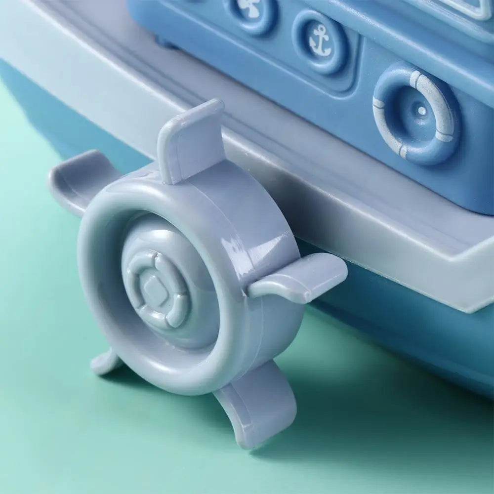 Kids Water Toys Birthday Gifts Swimming Beach Game Bath Playing Toys Clockwork Boat Wind Up Toy Baby Bath Toys Cartoon Ship Toy - AIAZ