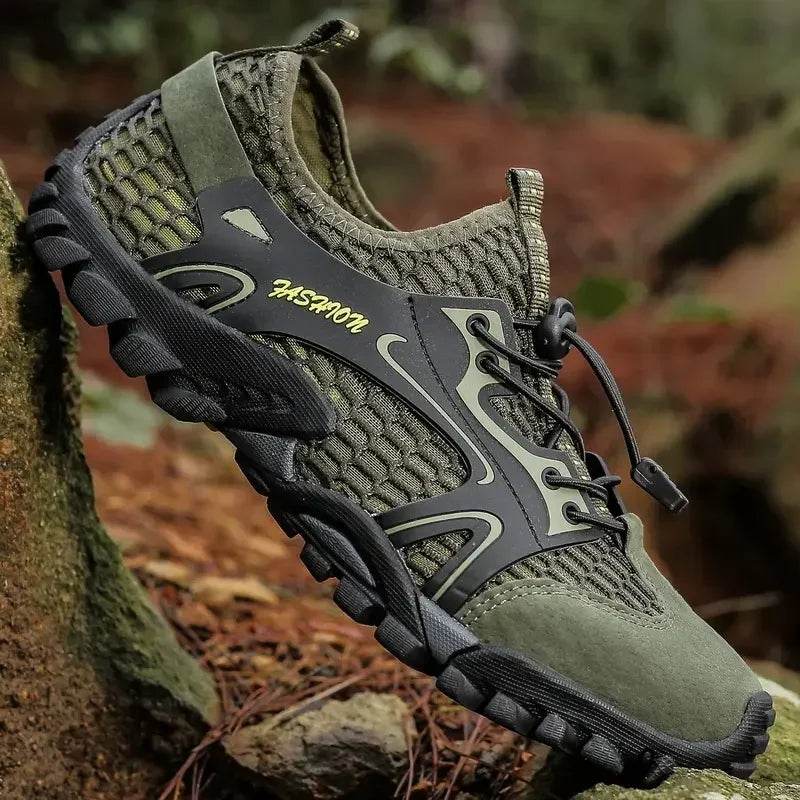 Wear-resistant Shoes for Men Hiking Shoes Jogging Trekking Sneakers Fast Zapatos Outdoor Hombre Invierno Outdoor Anti-slip - AIAZ