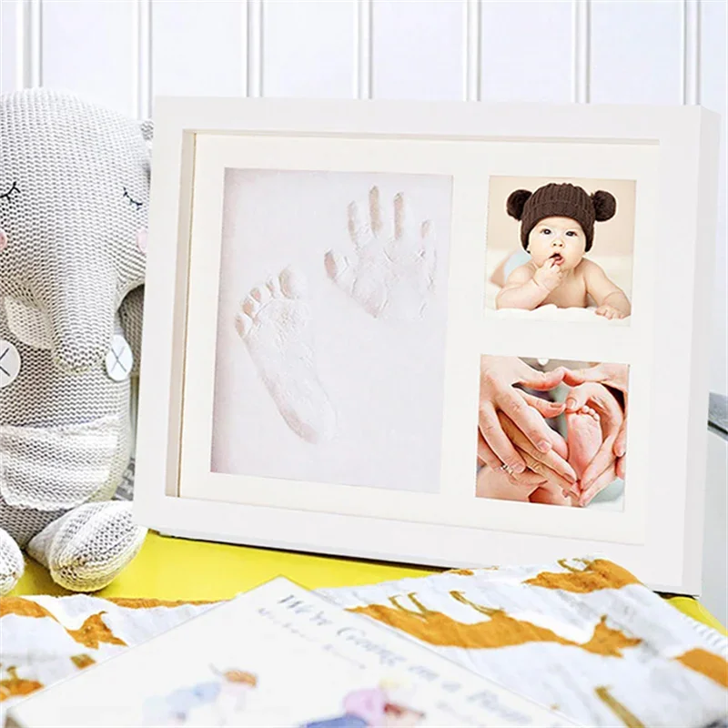 Baby Hands And Footprints Clay Photo Frame Create Lasting Memories With This Baby Hand and Footprints Kit Gifts for Boys Girls