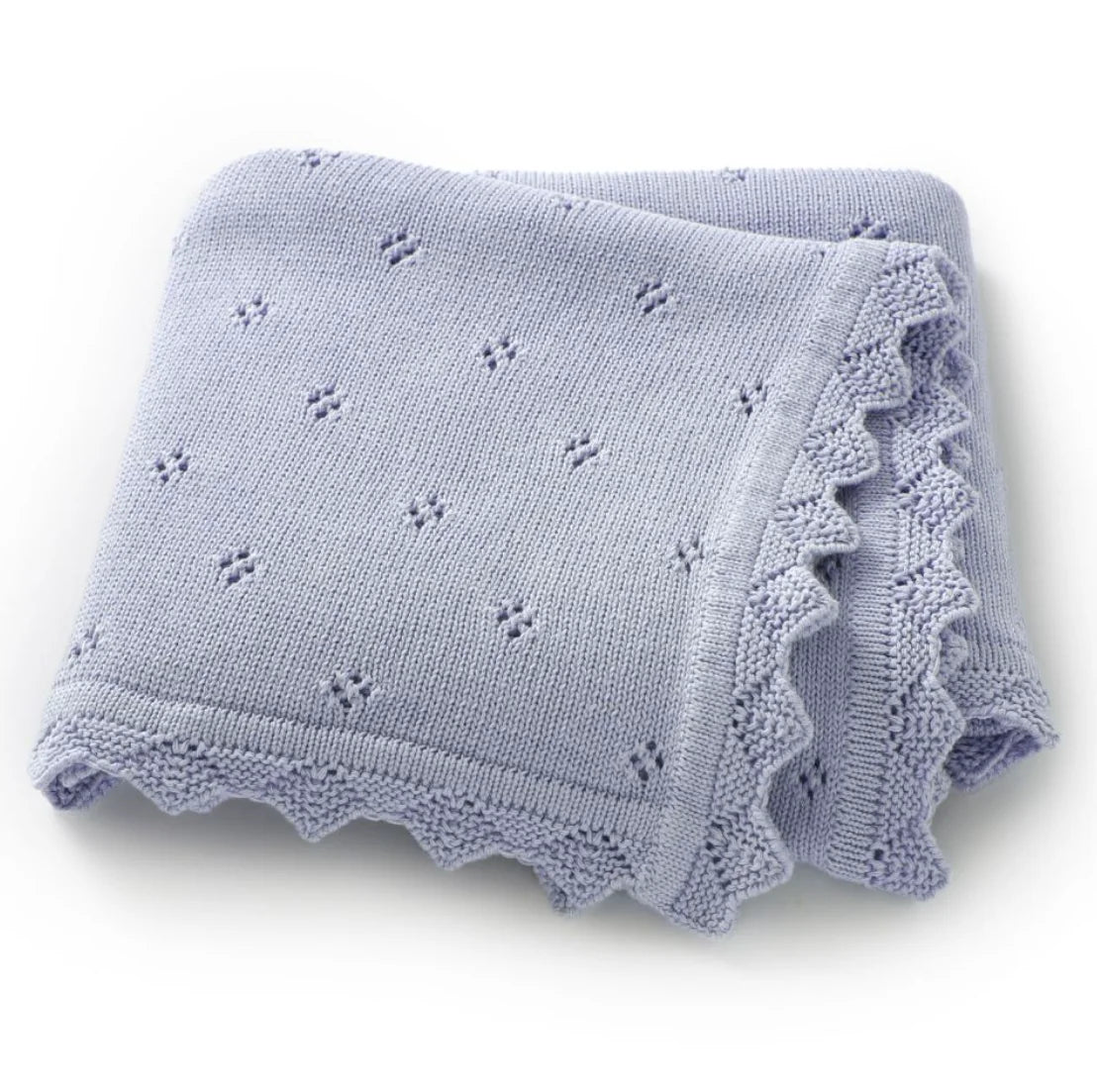 Knitted Baby Blanket Newborn Swaddle Wrap Blankets For Boys Girls 100% Cotton Soft Infant Receiving Blanket Crib Quilt Stuff