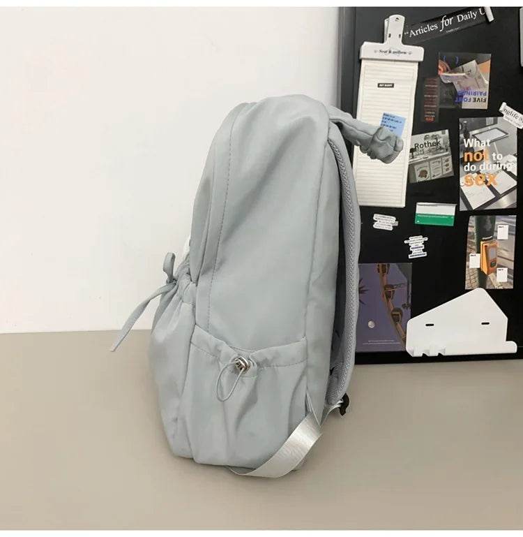 Fashion Bow Backpack Children's School Backpack Large Capacity Nylon School Bags Elementary School Book Bags Outdoor Travel Bag - AIAZ
