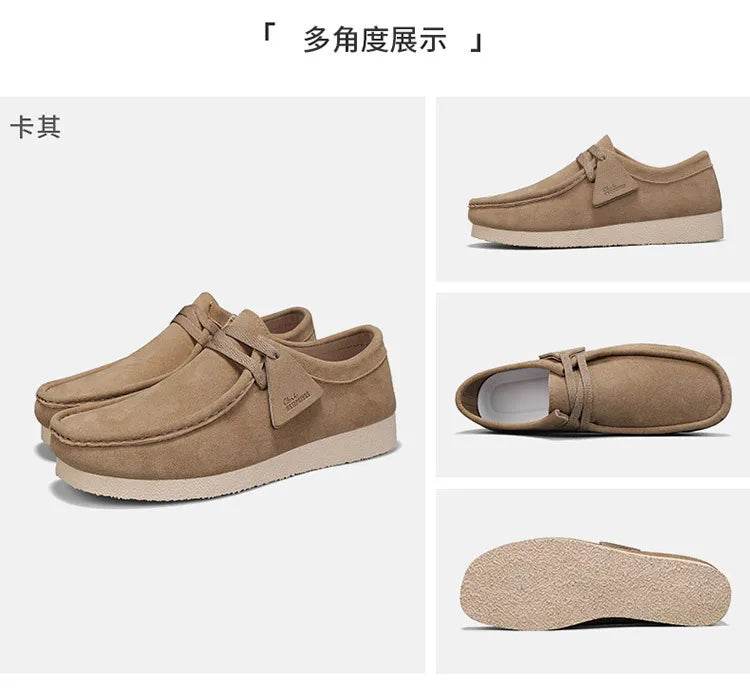 Men's Trendy New Foot on Fashionable Casual Shoes Man Sneakers Popular Outdoor Versatile Comfortable Thick Soled Mens Shoes - AIAZ