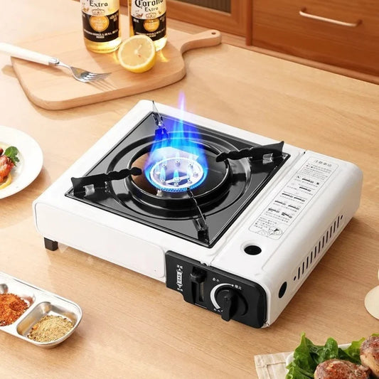 2025 Portable Butane Gas Stove Outdoor Cassette Stove for Hot Pot BBQ Camping Hiking Picnic Household Cooking