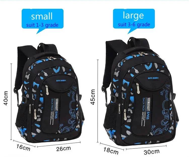 Kids backpack children School Bags For Boys orthopedic school Backpack Waterproof Primary Schoolbag book bag mochila infantil - AIAZ