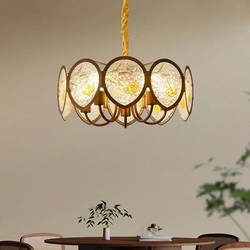 TEMOU Contemporary Restaurant Pendant Lamp French Retro Bedroom Study Villa Hotel Rooms Bar Counter Cafe  Aisle Light