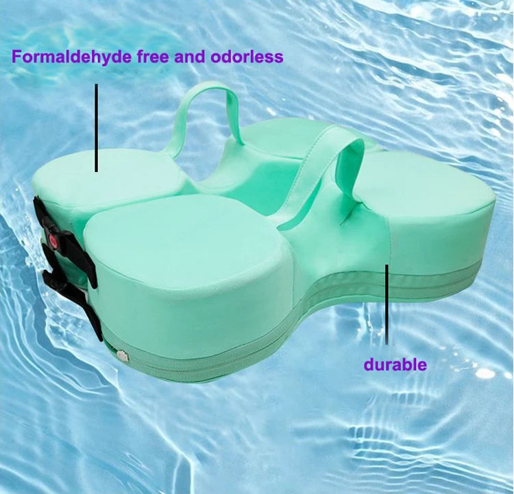 Non-inflatable Baby Swimming Floating Ring Anti Rollover Kid Swim Trainer Child Underarm Swimming Ring for 3-36 Months Baby