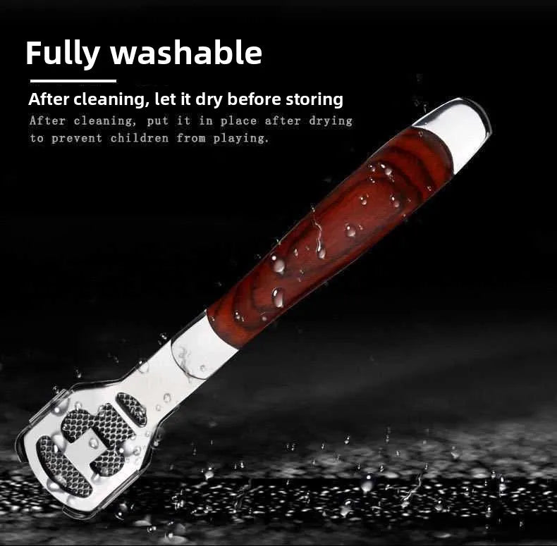 Foot Care Tool Kit Profional Dead Skin Removal Foot File Set with 0 Blades Foot Scraper Board Personal Hygiene Tool