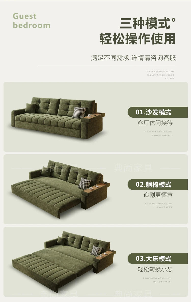 Design Folding Sofas Expand Contract Soft Living Room Double Sofas Receive Simple Juego De Muebles Para Sala Home Furniture