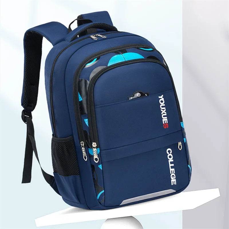 New Children School Bags Kids Backpack In Primary Schoolbag For Teenager Boys Waterproof Backpacks Book Bag - AIAZ