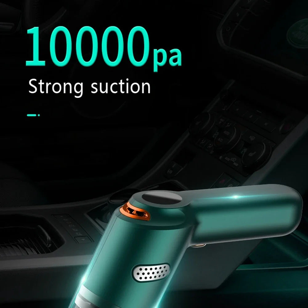 Vacuum Cleaner Handheld 10000Pa Large Suction Car Vacuum Cleaner Household Car Mini Pet Hair Vacuum Cleaner Pet Hair Absorber