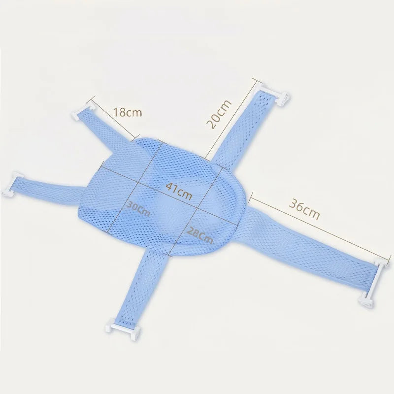 Baby Bath Seat Support Mat Foldable Bath Tub Pad &amp Chair Newborn Bathtub Pillow Infant Anti-Slip Soft Comfort Body Cushion