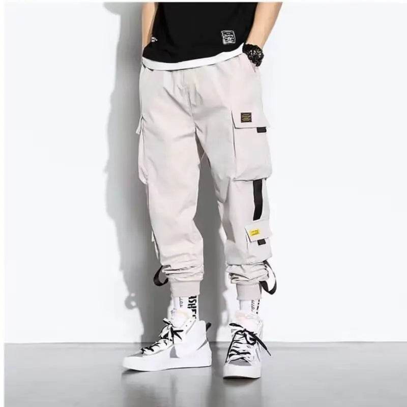 Workwear pants for men, trendy men's clothing for spring and summer, trendy brand workwear pants for casual and loose men's spor - AIAZ
