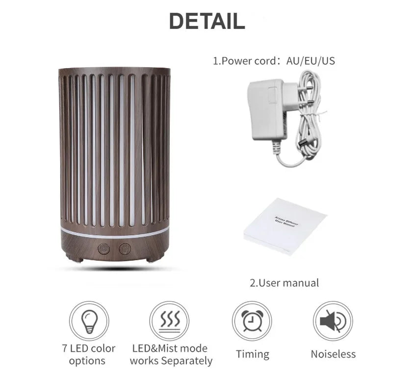 Tuya Smart Humidifier with Colorgul LED Light WiFi Aroma Diffuser Timer Wireless Control Work with Alexa Google Home Compatible