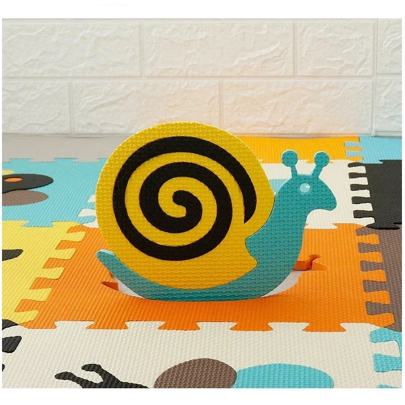 30*30*1cm 9Pcs Set Floor Mat Puzzle For Children Eva Foam Babies Floor Mat Games Interactive Toys For Toddlers Play Mat Baby Toy