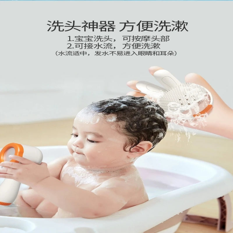 Radish Submarine Shower Baby Bath Toy Infant Play Electric Shower Children Play Water Bath Artifact