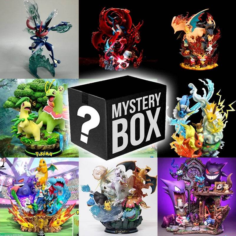 Pokemon Anime Figure Vulpix Scenes Version Figurine Toys PVC Model Collection Dolls surprise box mystery box gift for a child - AIAZ