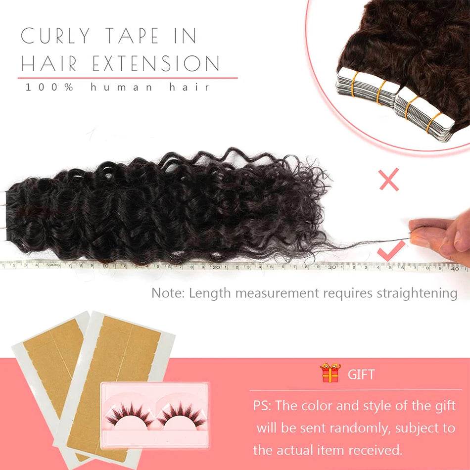 12A Natural Wave Clip In Human Hair Extensions 100% Remy Human Hair Clip In 120G 7Pcs/Set Full Head For Women 14-24Inch - AIAZ