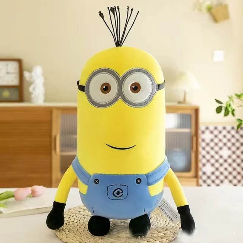 Cute Minions Movie Characters Yellow Plush Toys Bob Stuart In Jeans Soft Dolls Toys & Hobbies Christmas Birthday Gift - AIAZ