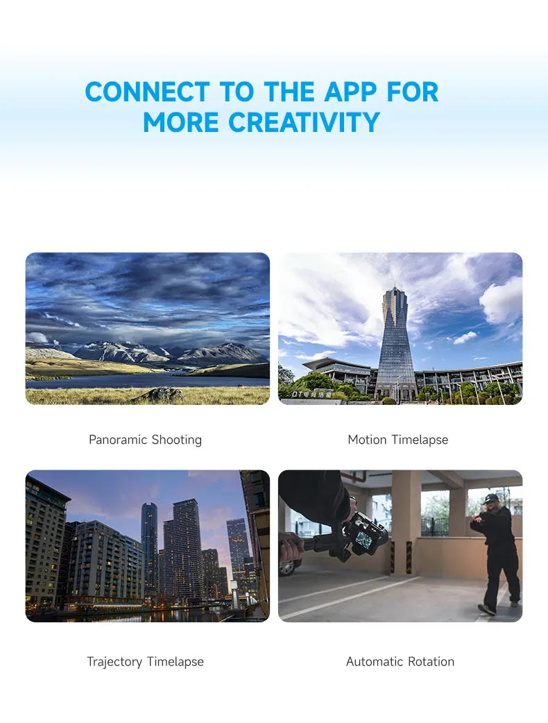 FeiyuTech SCORP Mini 3 Pro Gimbal with Detachable Remote Handle & AI 4.0 Tracking for Mirrorless, Action Camera & Smartphones