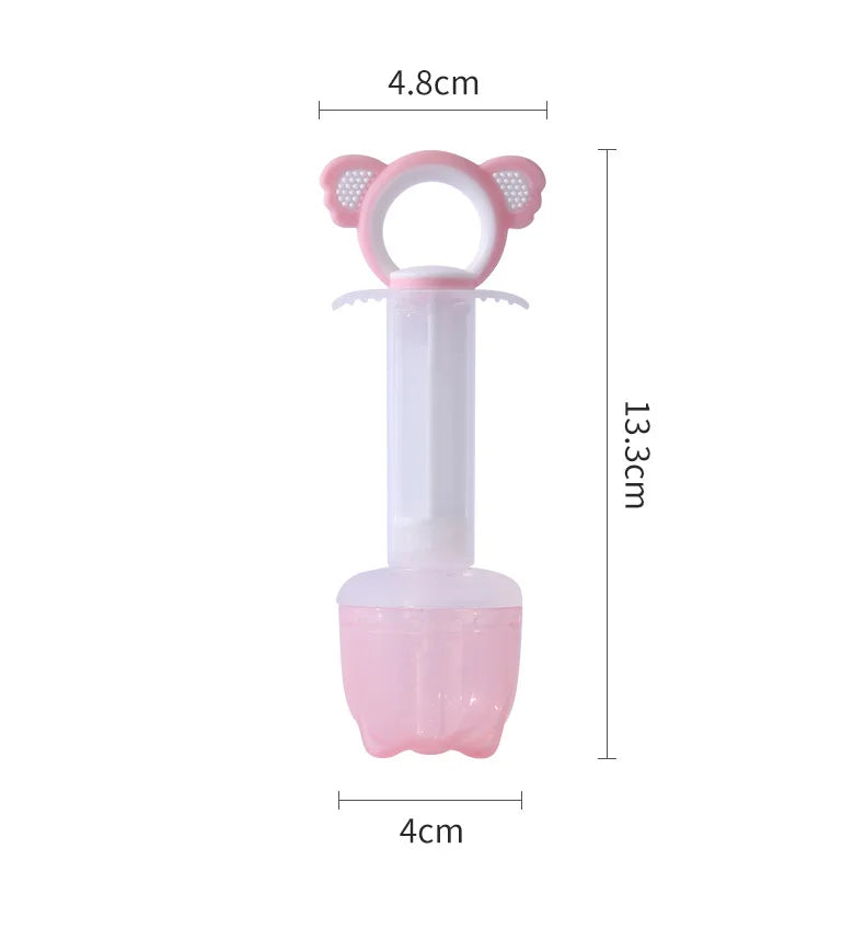 New Medicine Feeder Needle Feeder Baby Syringe Feeder Newborn Dropper Squeeze Fruit Juice Dropper Dispenser Pacifier Accessory