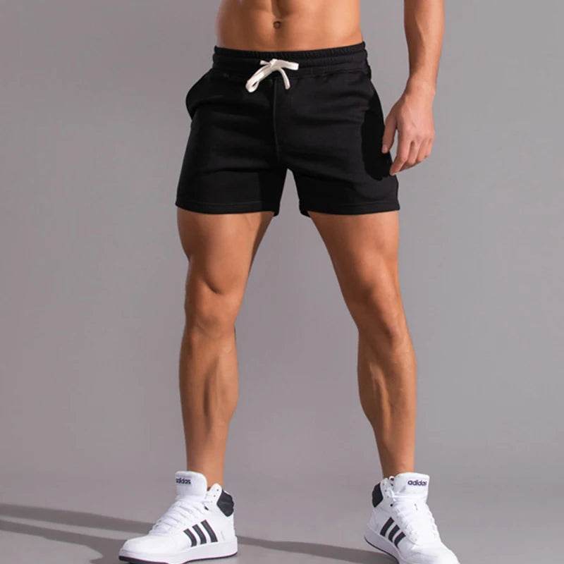 Summer Casual Shorts Men Breathable 100% Cotton Beach Shorts Comfortable Fitness Basketball Sports Short Pants Male Bermudas - AIAZ