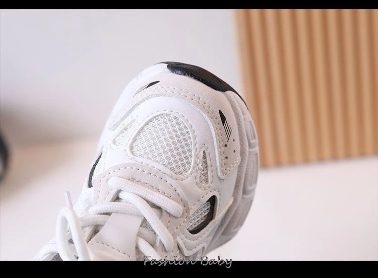 Spring/Autumn Breathable Mesh Casual Shoes for Boys Girls Kids Sneakers Footwears Flats Sport Running Shoes 3 Color