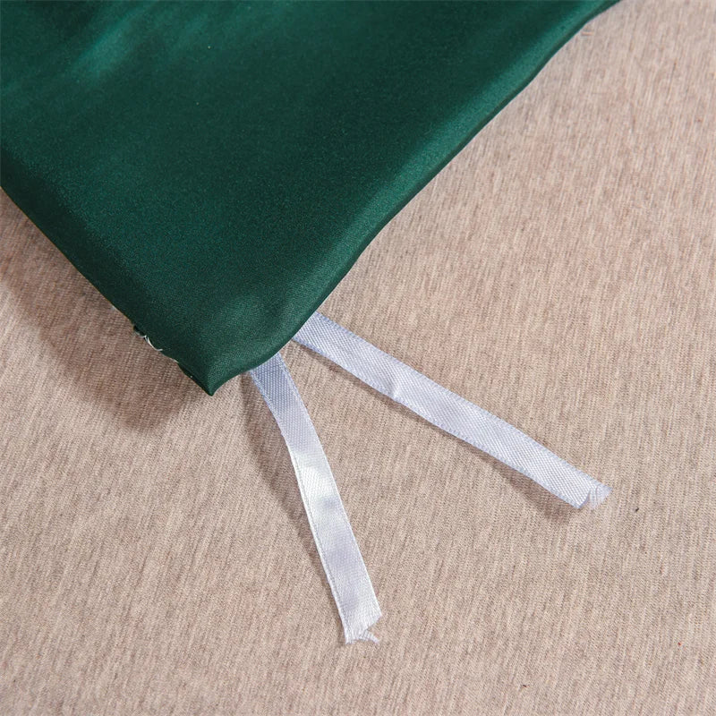 3pcs Satin Duvet Cover Set Bedding Sets Queen Black  Series Luxury Rich Silk Silky Soft Solid   Sexy Honeymoon Wrinkle Free