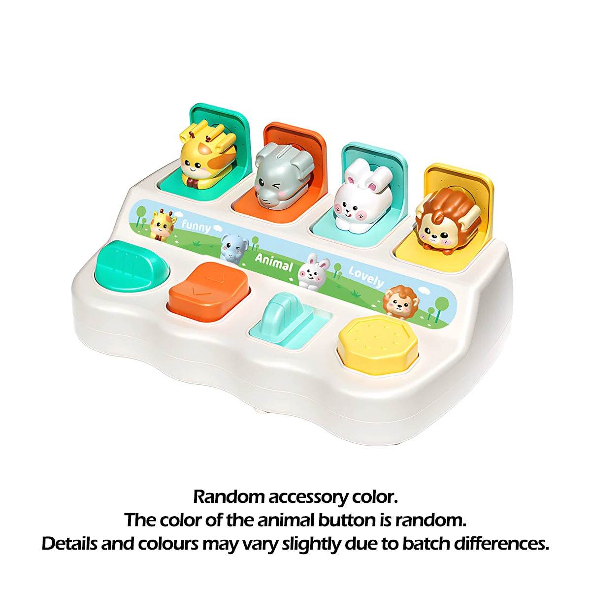 Montessori Pop up Animal Toys and Learning Boxes - Enhance Logic and Motor Skills, Suitable for Children's Birthday Gifts - AIAZ