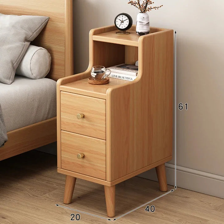 Modern Nightstands Bedroom Small Bedside Corner Night Stands Narrow Drawers Mobila Pentru Dormitor Bedroom Set Furniture