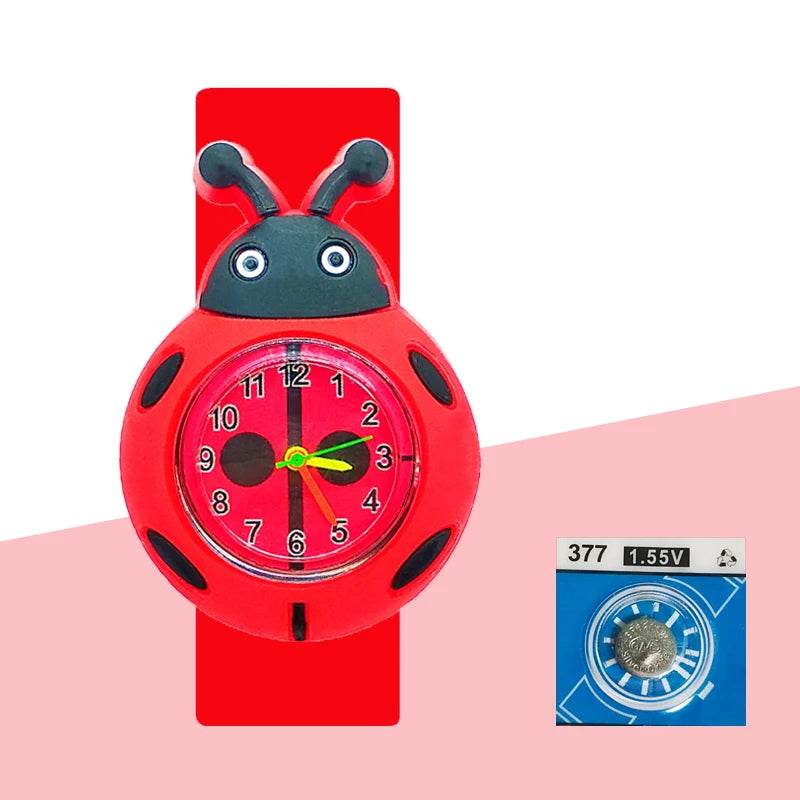 Baby Birthday Gift Children Toys Watches Cartoon Animal Dial Bracelet Kids Watches for Boy Girl 2-15 Years Old Child Clock - AIAZ