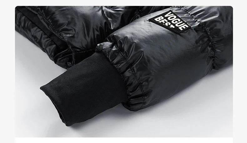 Men's Winter Coat Hooded Padded Jacket 2025 woman Heavyweight Warm Thick Thermal Outerwear Black Cold Weather Casual Streetwear - AIAZ