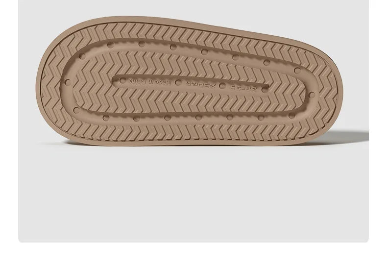 Asgard Men's Summer Slippers 2025 New Indoor Anti-slip Bathroome Slippers Comfort Thick Sole Beach Shoes Men Soft EVA Slippers