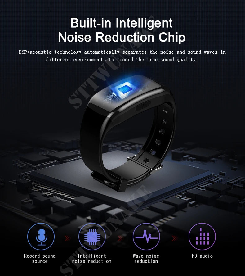 1080P HD Mini Camera Watch Clock Small Video Vioce Recorder Potable Outdoor Sports Security Digital Time Micro Home Camcorder