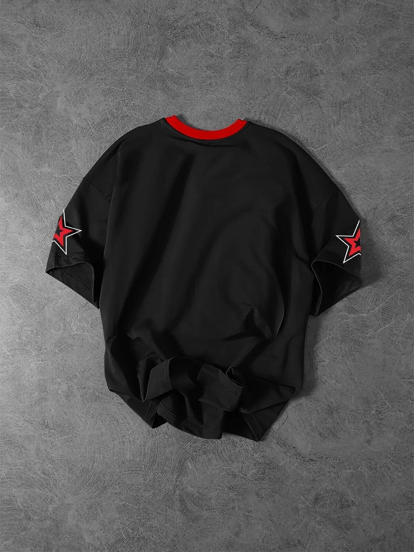 Men's Casual Crew Neck T-Shirt Chicago Alphabet Printed Pattern Polyester Pullover For Summer Daily Outdoor Street Wear Clothing - AIAZ