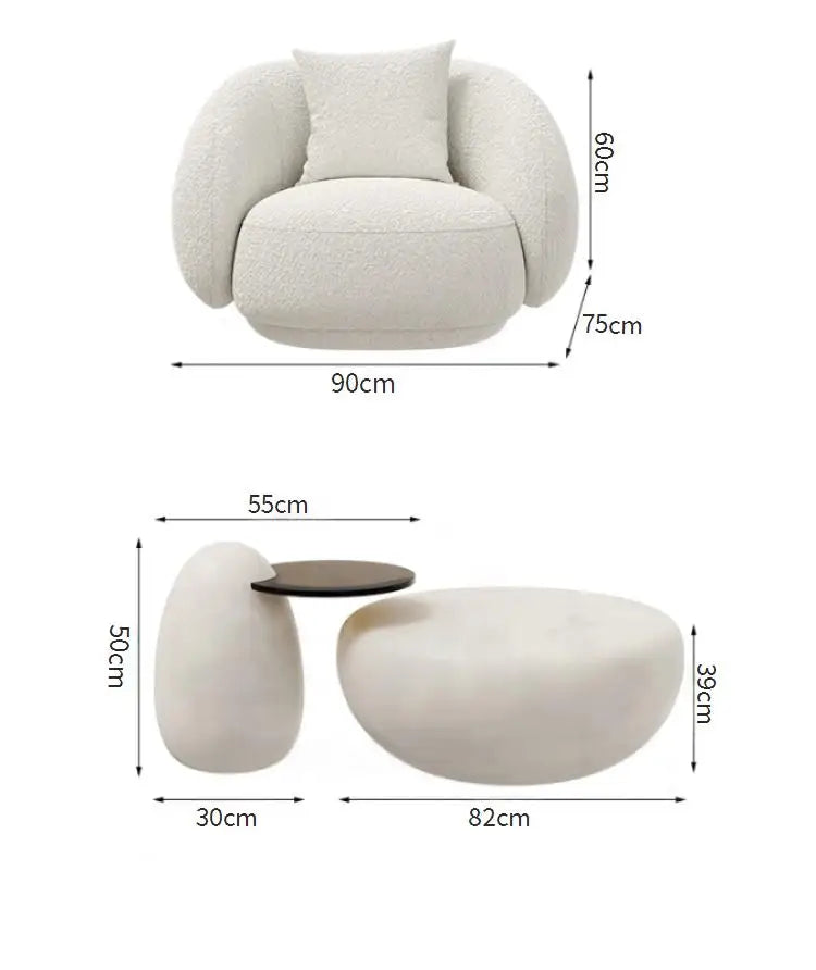 Lazy Luxury Living Room Sofas Modern Double Accent Lounge Sofas Designer Comfortable Divani Da Soggiorno Home Decoration