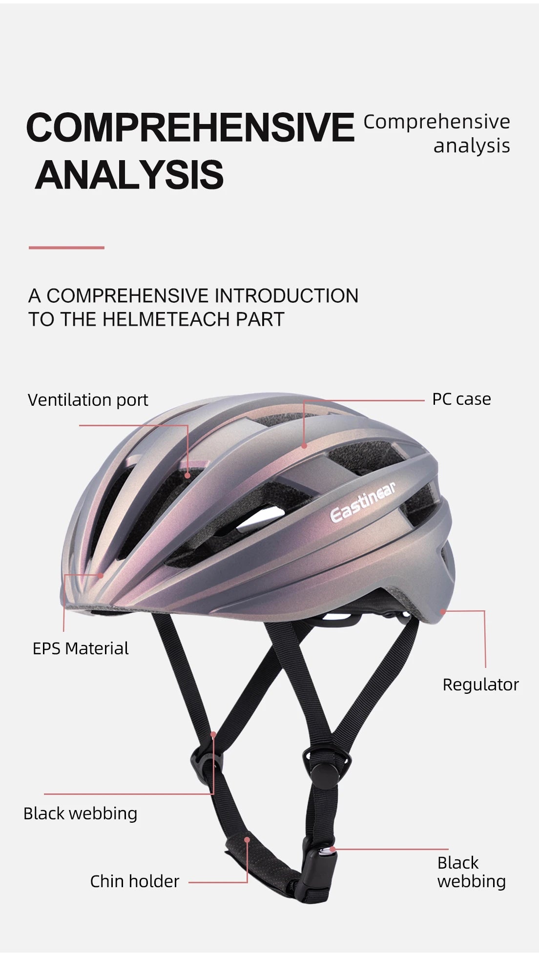 Eastinear 2025 Professional Bicycle Helmet Ultra Light Breathable Adult Men and Women Outdoor Highway Mountain Cycling Helmet