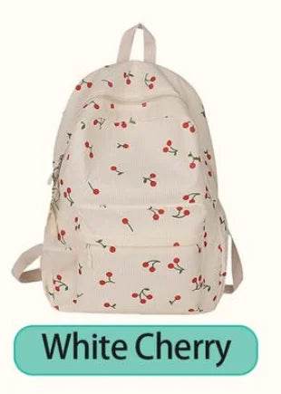 Personalized Kids Backpack & Lunch Bag, First Day of School Gift Bag With Name, Toddler Backpack, Corduroy Bag, Birthday Gift - AIAZ