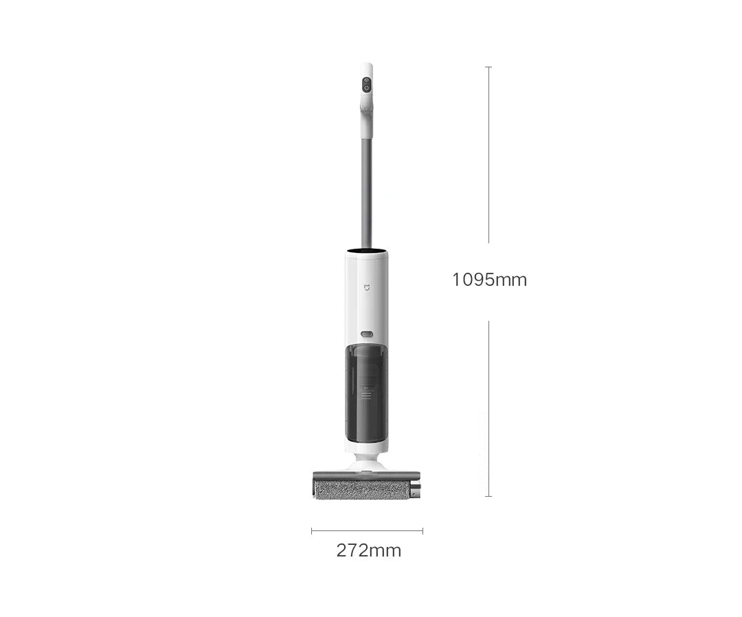 XIAOMI MIJIA Wireless  Floor Washer 4C Wet and Dry Vacuum Cleaner for Home Self Cleaning Crawler Roller Brush Mopping