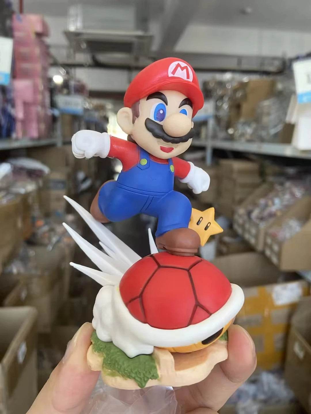 Super Mario Anime Figure Cartoon Grand Running Mario Bros anime Action Figurine PVC Statue Model Collection Desk Doll Toy Gifts - AIAZ
