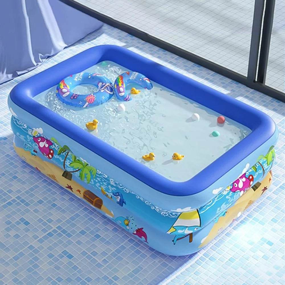 Inflatable Swimming Pool Baby Swimming Pools Removable Indoor Outdoor Swimming Pools Children Summer Pool Toys for Pool Party - AIAZ