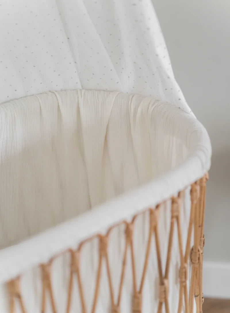 Handmade Natural Rattan Crib Crib And Crib For Babies And Children Home Bedroom Decoration In Vietnam MN26