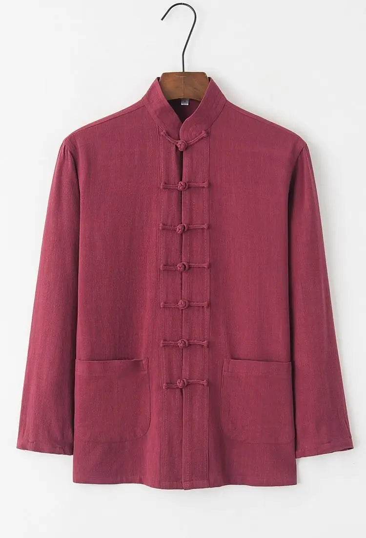 Hanfu Men Chinese Clothes for Men News Year Top Pant Hanfu Kung Fu Clothing Blouse Party Male Tang Suit Plus Size M-XXXXXL - AIAZ