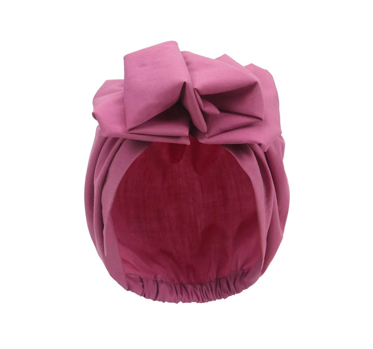 Fashion African-style headgear, women's headdresses, Muslim-style soft Hijab, monochromatic colored mirror hats in Muslim style - AIAZ