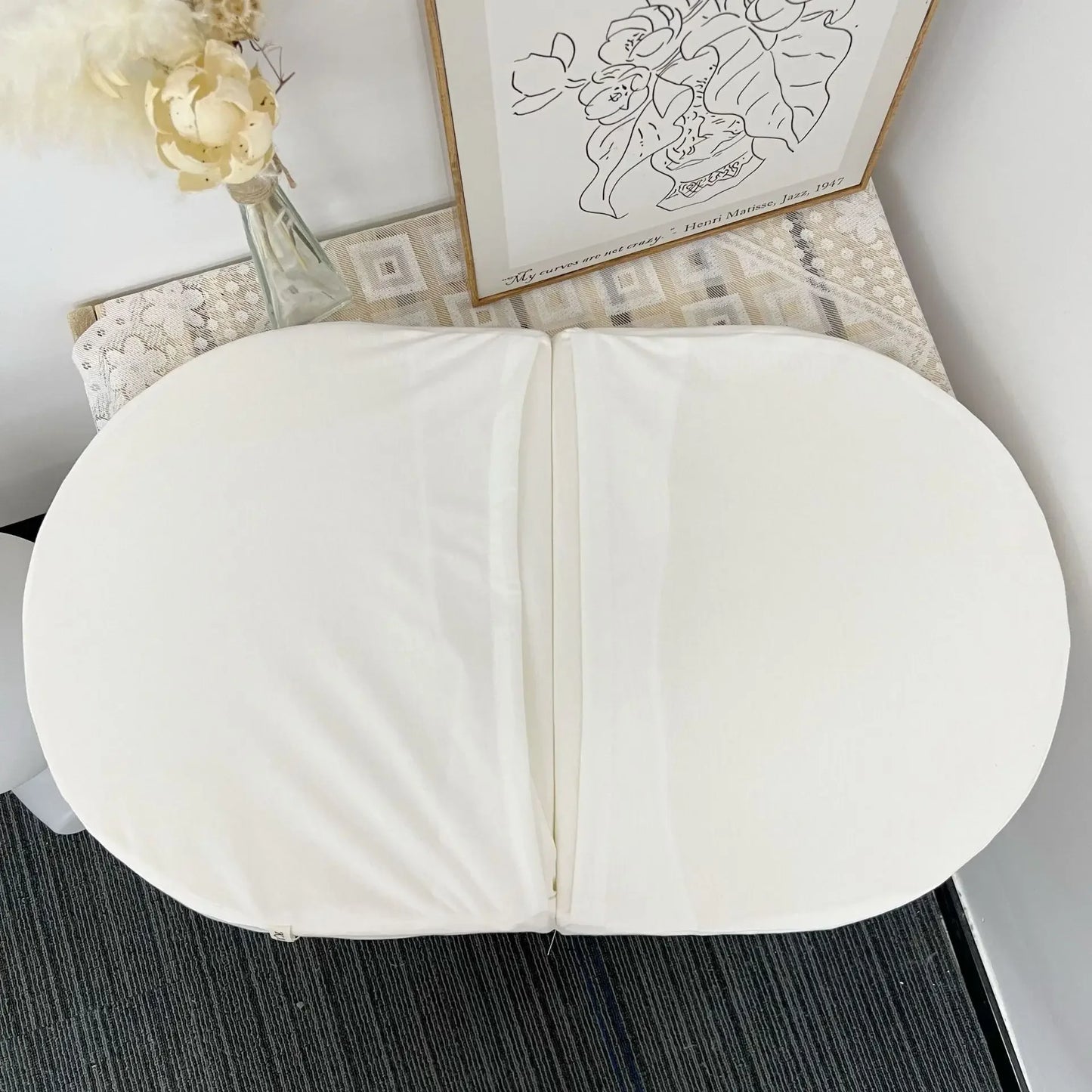 Ins Newborn Hand Basket Cotton Rope Woven Crib Baby Cradle Portable Outdoor Sleeping Infant Accessories Photography Props Gifts