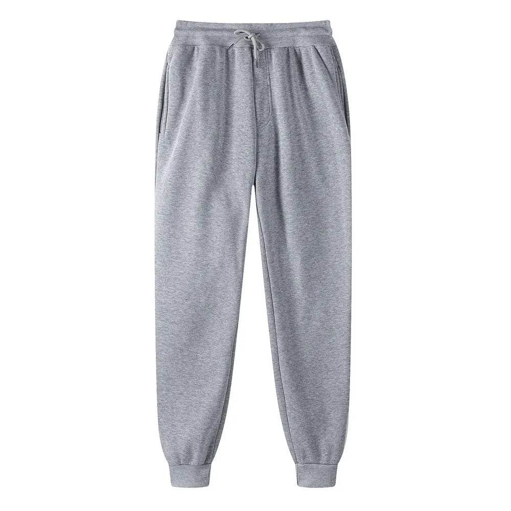 Men Clothing Jogger Pants Men Man Pants for Mens Sweatpants Men's Brushed Gym Women's Winter Trousers Tracksuit Fleece-lined - AIAZ
