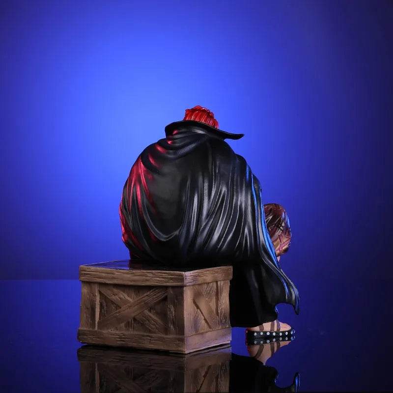17cm One Piece Shanks Anime Figures Film Red Yonko Red Hair Shanks Action Figure PVC Statue Figurine Model Decoration Doll Toys - AIAZ
