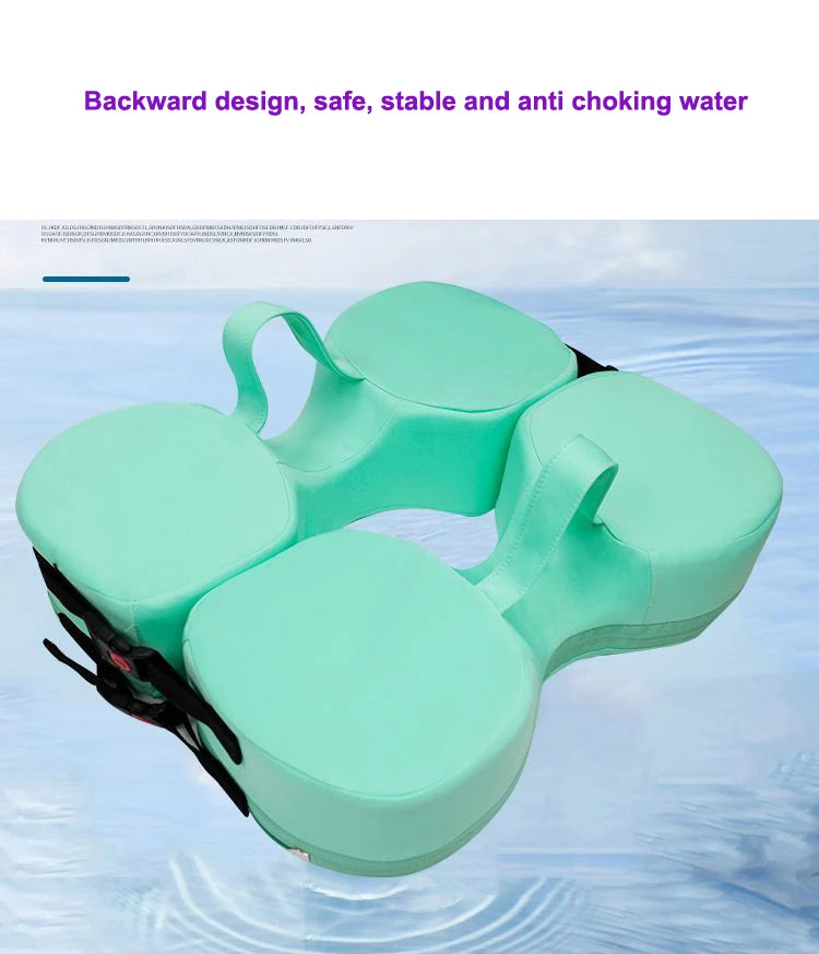 Non-inflatable Baby Swimming Floating Ring Anti Rollover Kid Swim Trainer Child Underarm Swimming Ring for 3-36 Months Baby