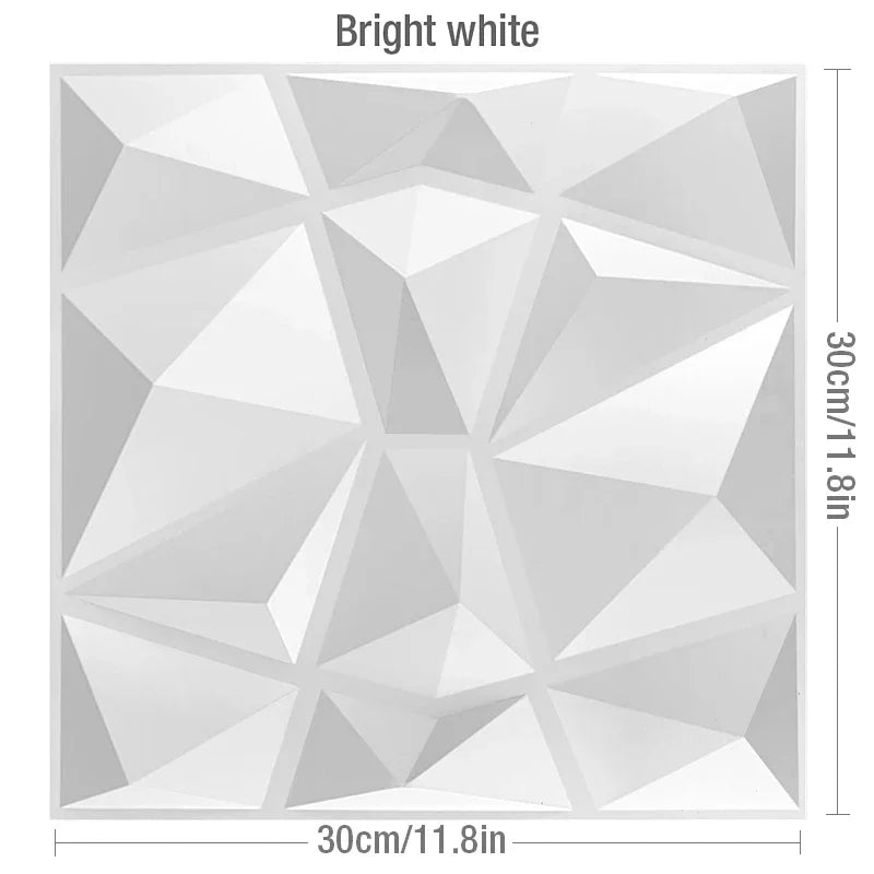 30x30cm 3D three-dimensional wall sticker decorative living room wallpaper mural waterproof 3d wall panel mold bathroom kitchen
