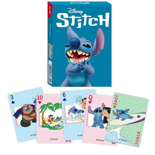 Disney Stitch Poker Lots-o'-Huggin' Bear Playing Cards Playing Cards Poker Indoor Family Entertainment Board Games - AIAZ
